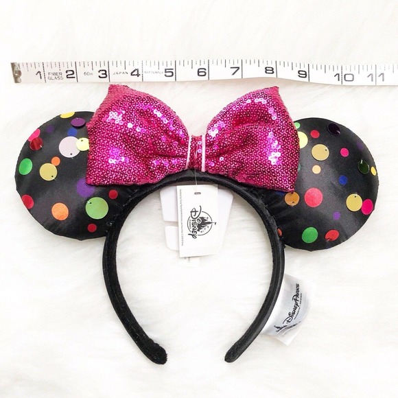 Disney Parks Minnie Mouse Rock The Dots Ears - Picture 5 of 8